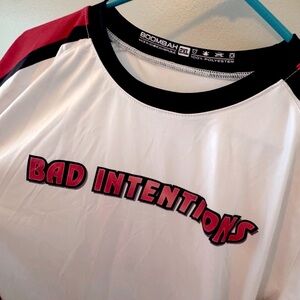 Boombah “Bad Intentions” Jersey Tee 2XL #14 Red White Black Jersey ~XXL